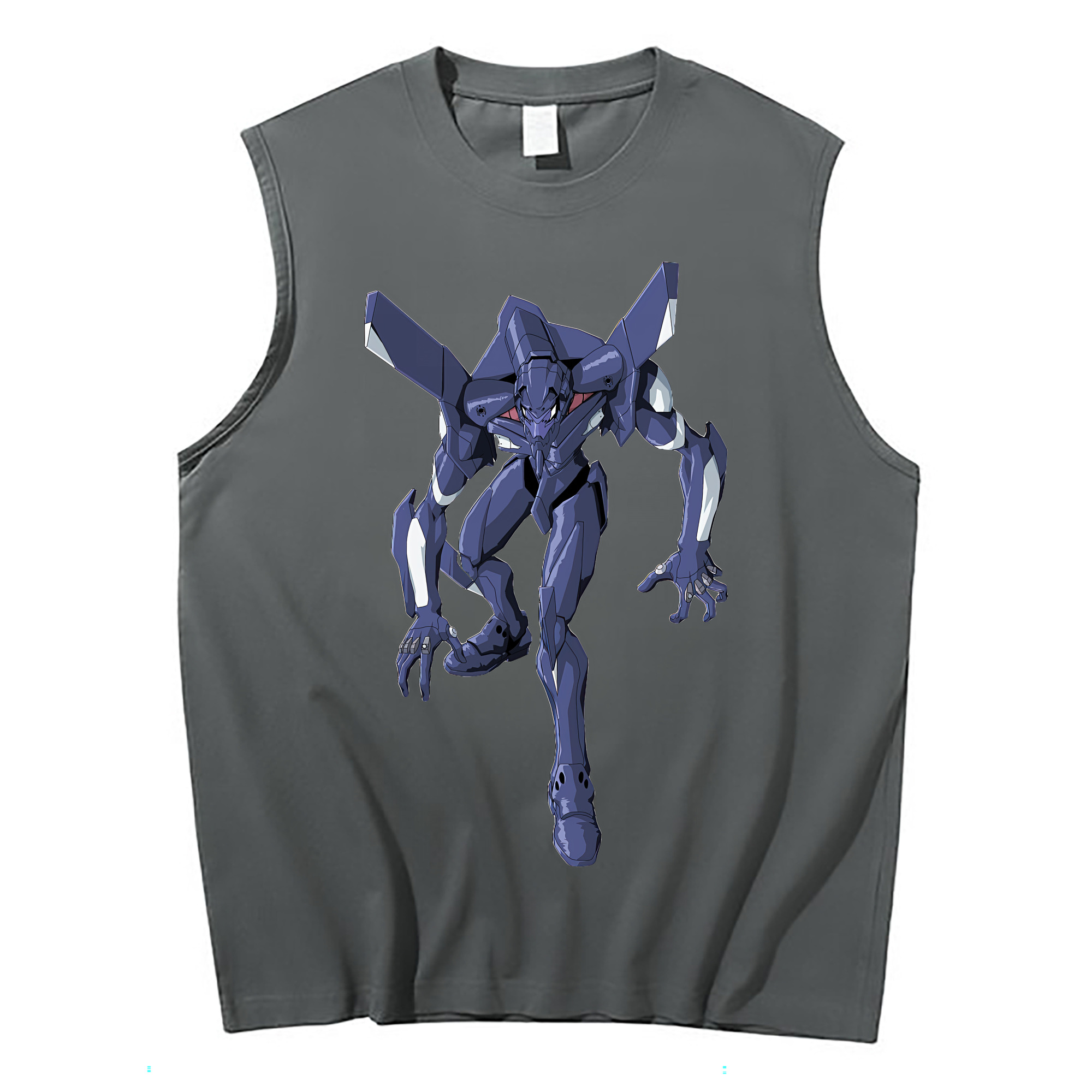 （画像用） EVA 新世紀エヴァンゲリオン コットン100％タンクトップ（フロントプリント）